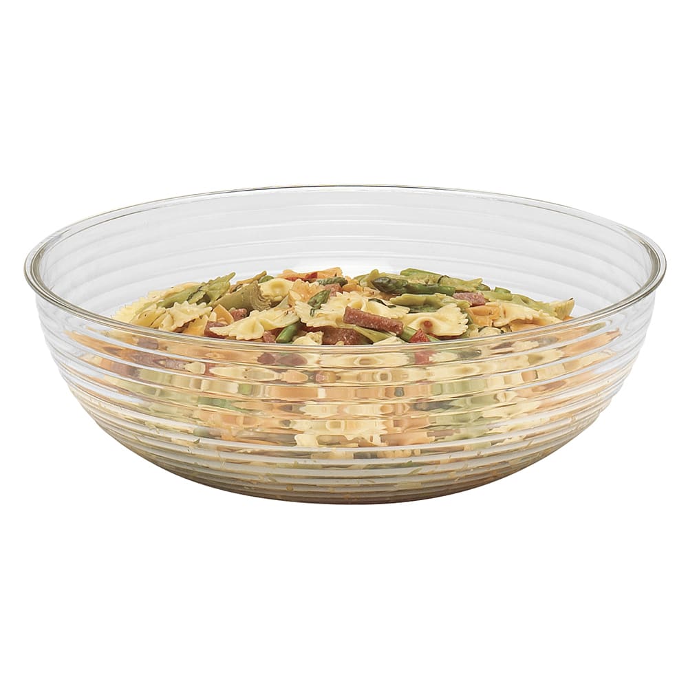 144-RSB18CW135 18" Round Camwear Bowl - 20 1/5 qt Capacity, Clear
