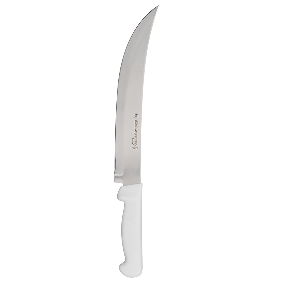 Dexter Russell P94826 10" Cimeter Steak Knife w/ Polypropylene Handle, Carbon Steel