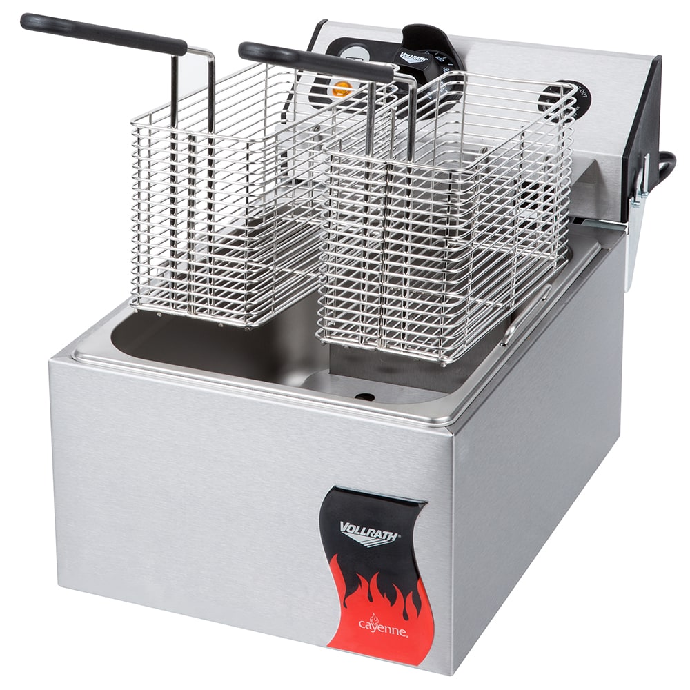 175-40705 Countertop Electric Fryer - (1) 10 lb Vat, 120v