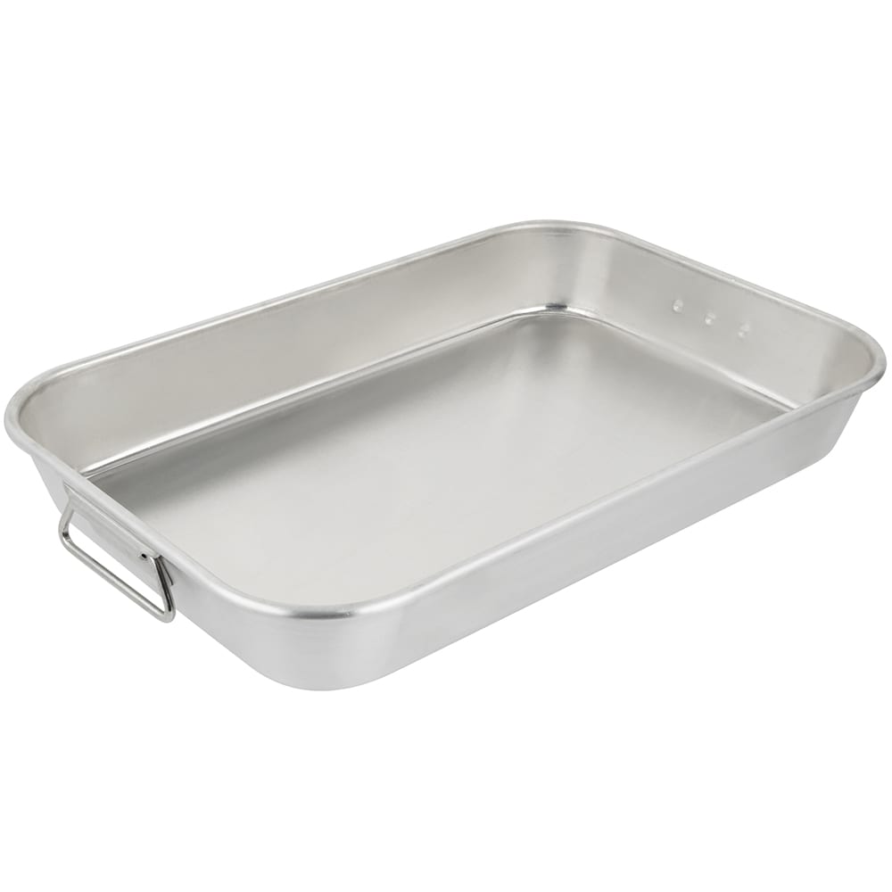 175-68257 7 qt Baking/Roasting Pan - 17 5/8x11 3/4" Aluminum