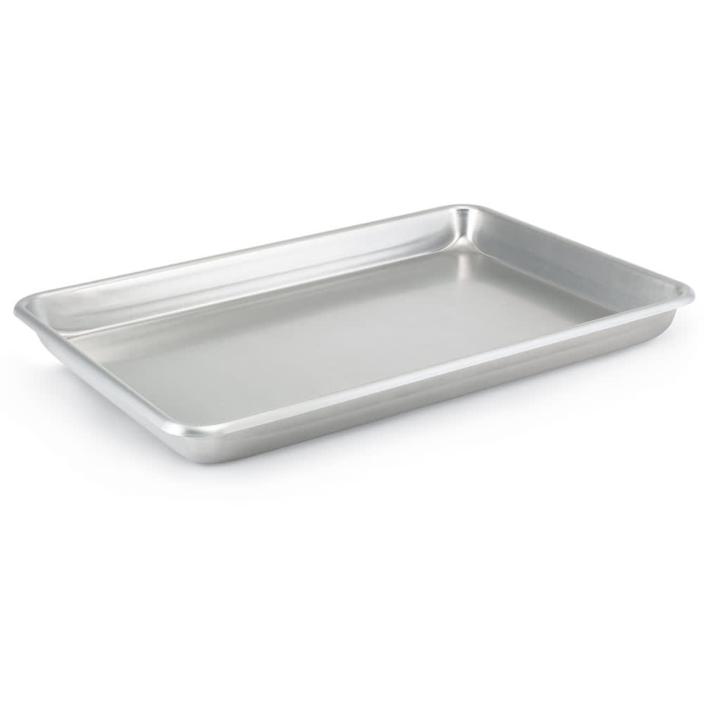 175-68358 23 1/2 qt Baking/Roasting Pan - 25 3/5x17 3/4x3 9/16" Aluminum