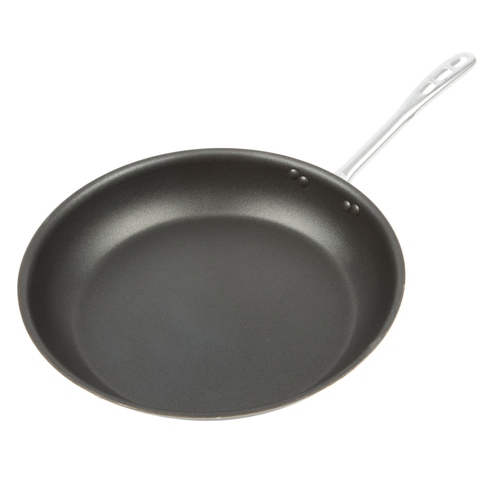 175-69614 Jacob's Pride® 14" Non-Stick Steel Frying Pan w/ Vented Metal Handle