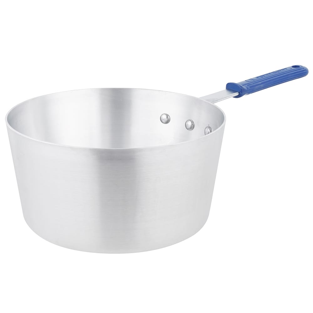 175-434812 8 1/2 qt Wear-Ever® Aluminum Saucepan w/ Solid Silicone Handle