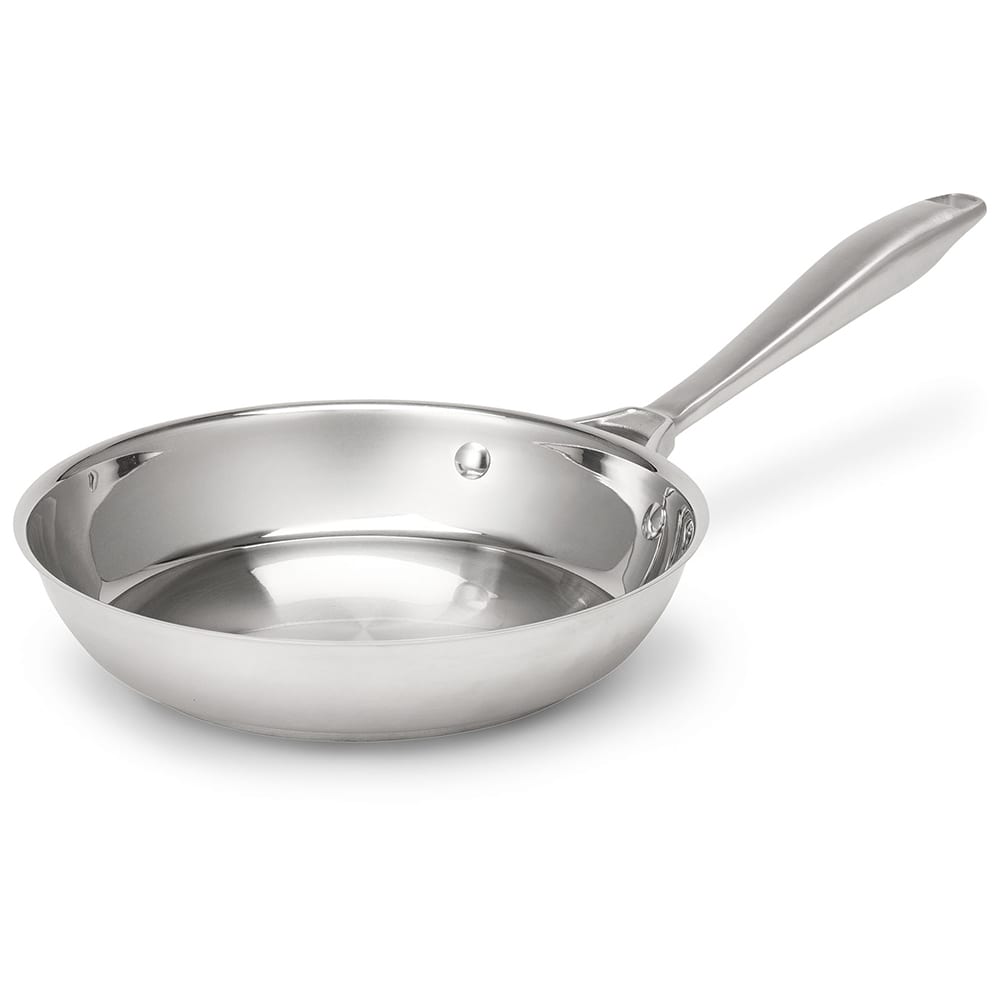 175-47751 9 3/8" Intrigue® Stainless Steel Frying Pan w/ Hollow Metal Handle - Induction Rea...