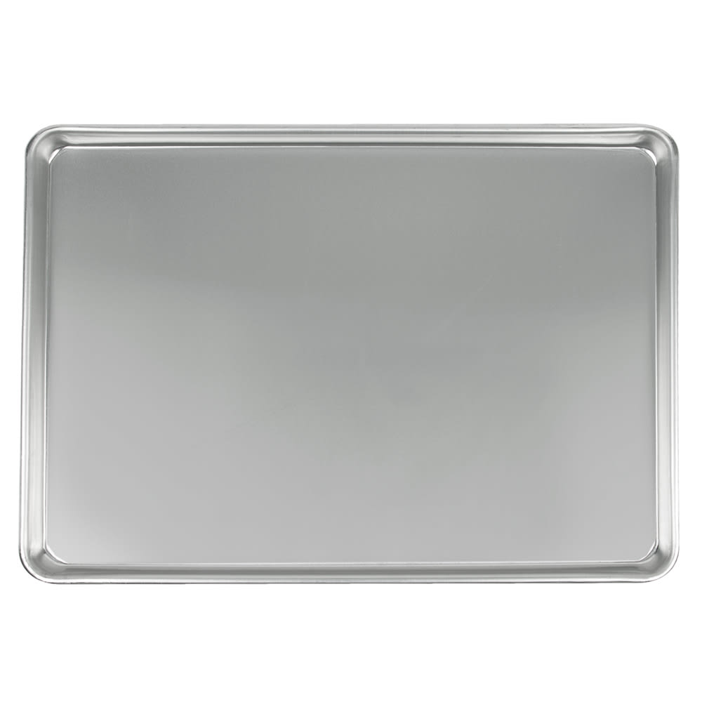 Vollrath 5223 Wear-Ever 2/3 Size 15 x 21 Heavy Duty 18 Gauge Aluminum  Sheet Pan with Natural Finish