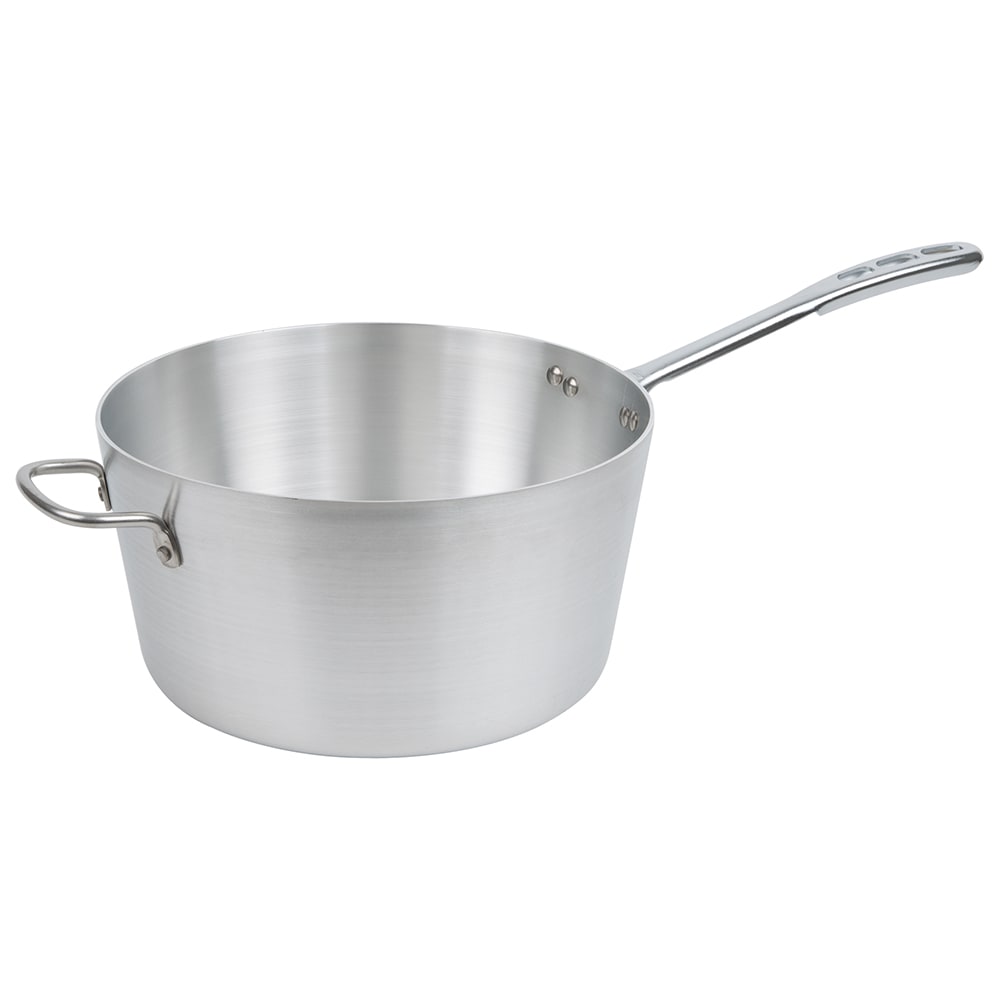 175-67308 8 qt Aluminum Saucepan w/ Vented Metal Handle