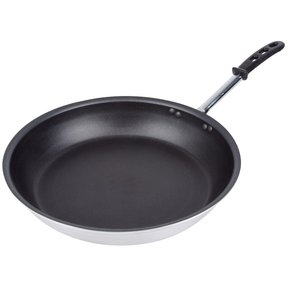 175-67614 14" Non-Stick Aluminum Frying Pan w/ Vented Silicone Handle