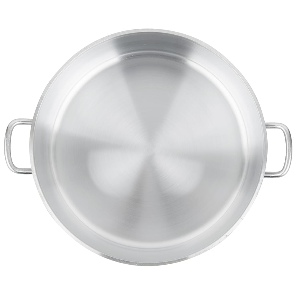 Vollrath 68224 24 Qt. Aluminum Brazier Pan