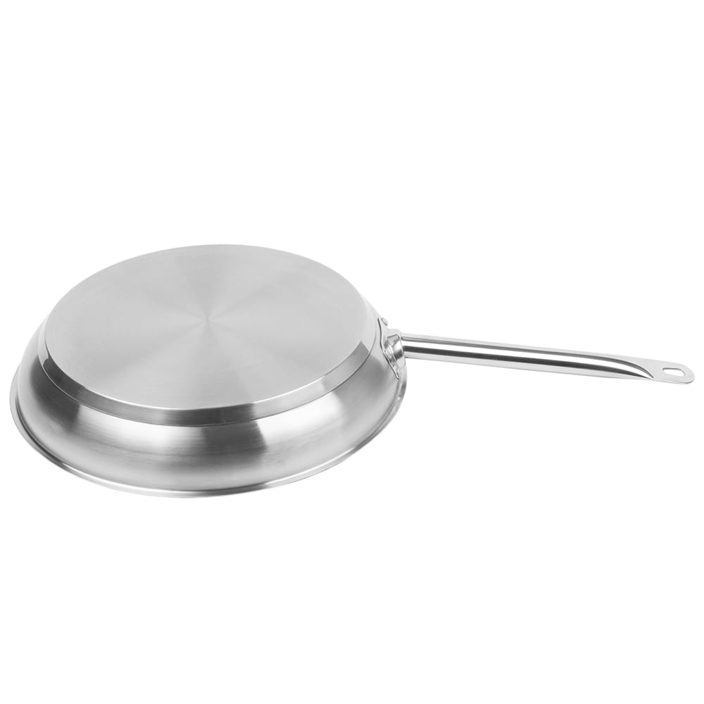 Vollrath 58930 French Style 12 1/2 Carbon Steel Fry Pan