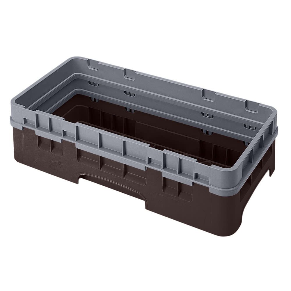 144-HBR414167 Camrack Base Rack with Extender - Half-Size, Brown