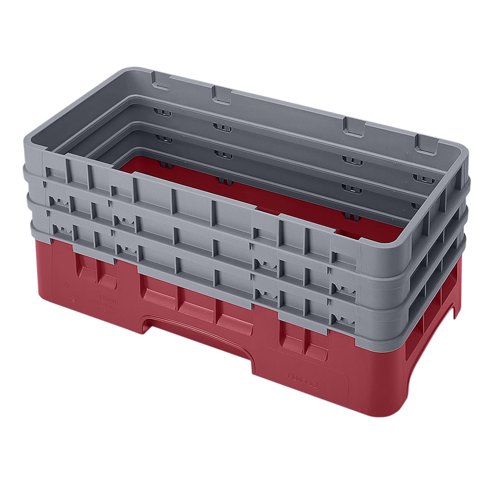 144-HBR712416 Camrack Base Rack - (3)Extenders, Half-Size, Cranberry
