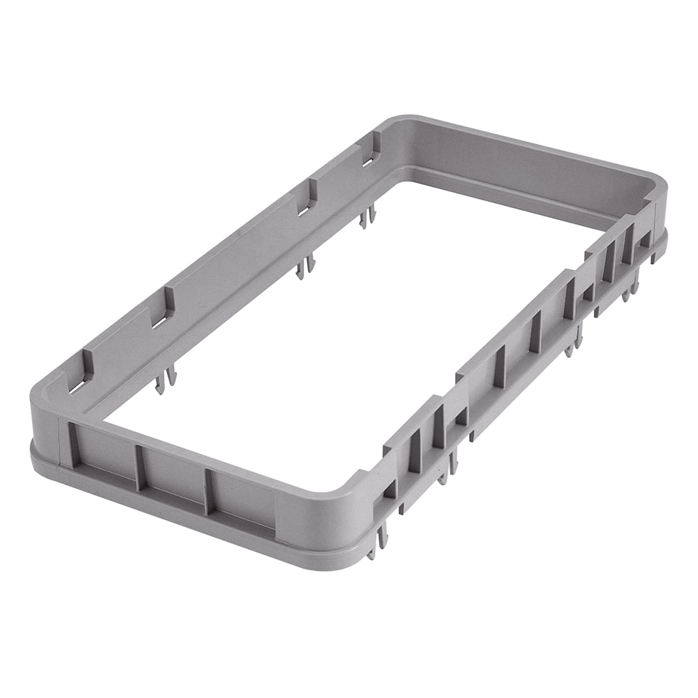 144-HE3151 Half Size Open Glass Rack Extender, Soft Gray