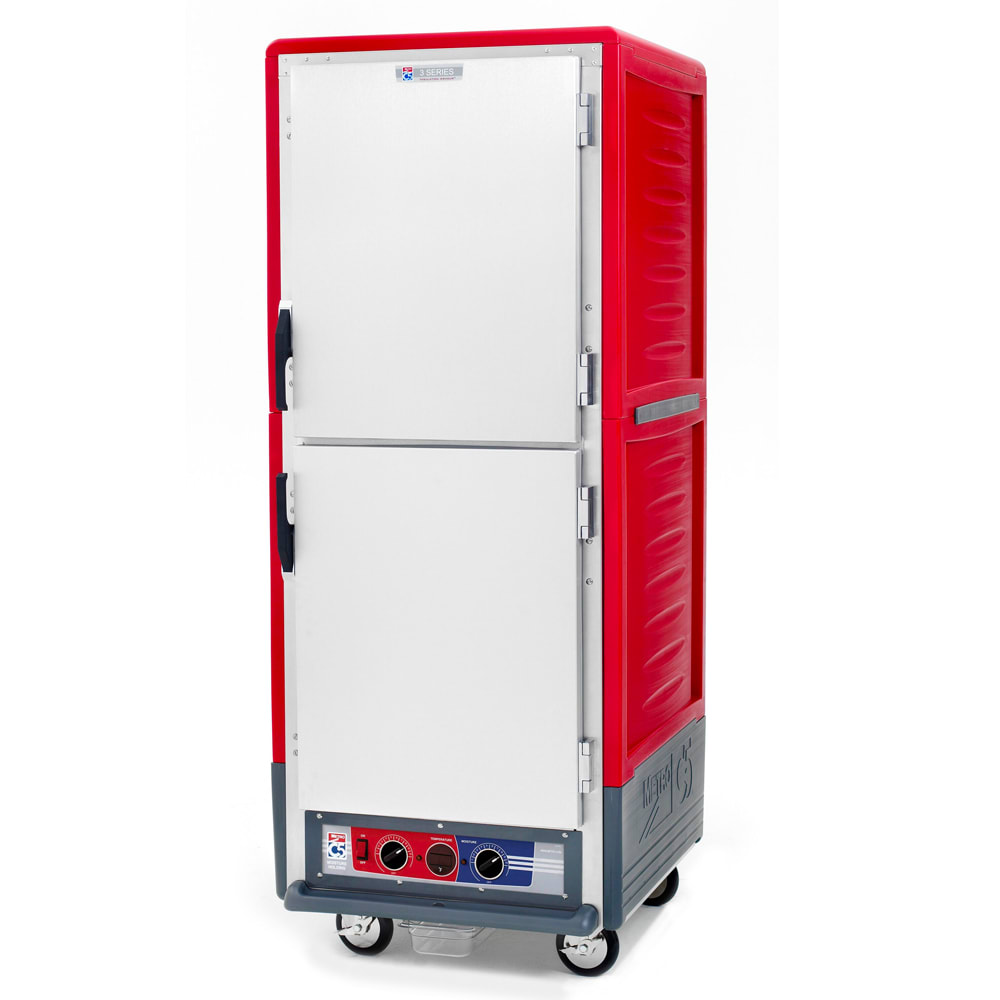 001-C539MDSU Full Height Insulated Mobile Heated Cabinet w/ (18) Pan Capacity, 120v