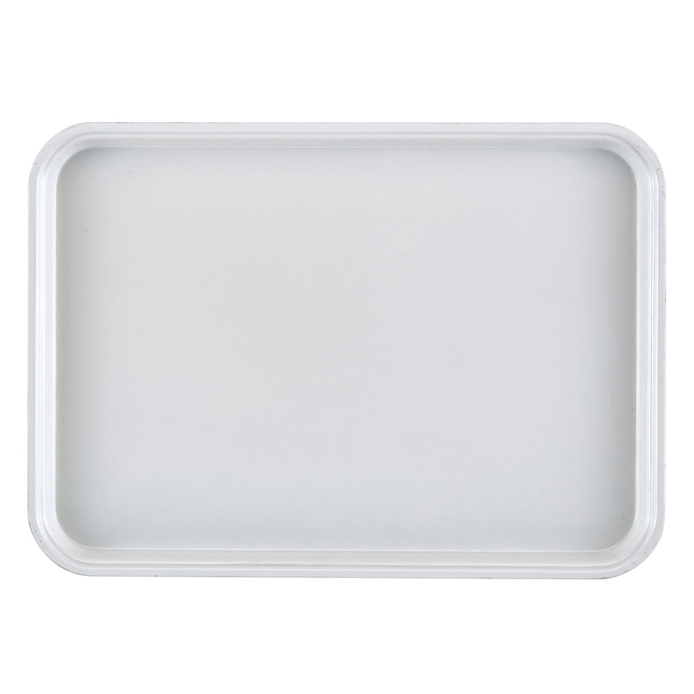 144-1318MT148 Rectangular Market Display Tray - 12 5/8" x 17 3/4" x 11/16", White