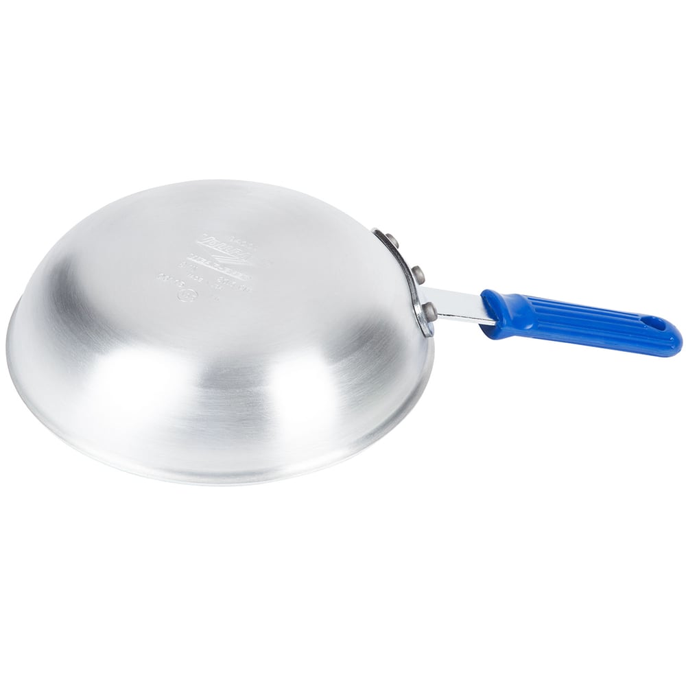 Vollrath S4008 Wear-Ever 8 Aluminum Non-Stick Fry Pan with PowerCoat2  Coating and Blue Cool Handle