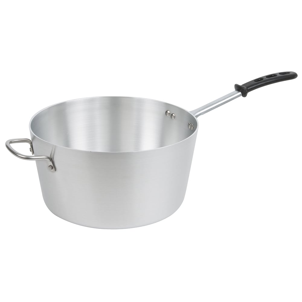 175-68310 10 qt Aluminum Saucepan w/ Vented Metal Handle