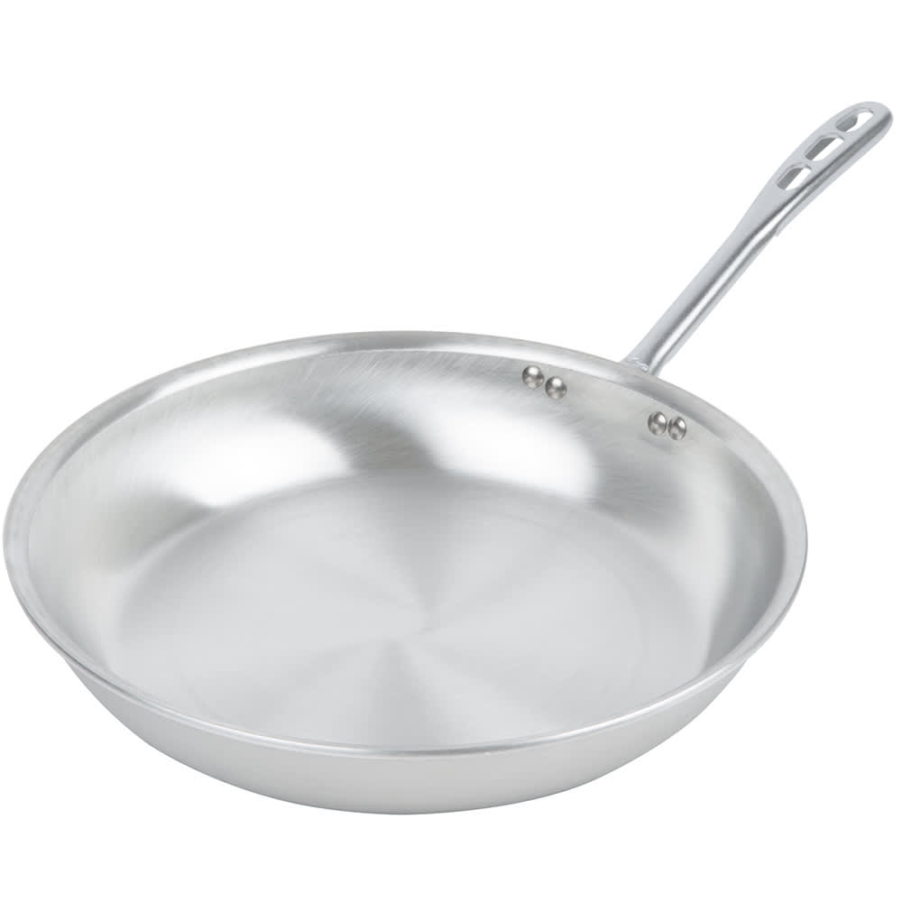 175-67114 14" Aluminum Frying Pan w/ Vented Metal Handle