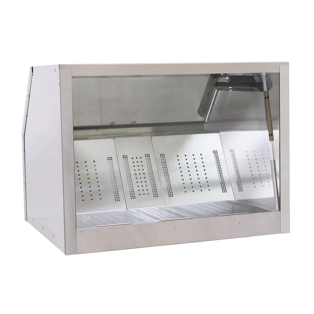 231-268600020 48" Popcorn Staging Cabinet w/ Crisping System, 120v