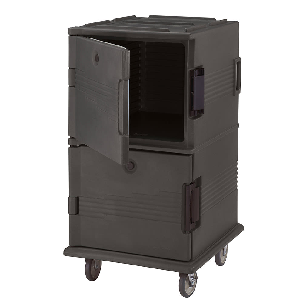 144-UPC1600HD110 Ultra Camcart® Insulated Food Carrier w/ (24) Pan Capacity, Black