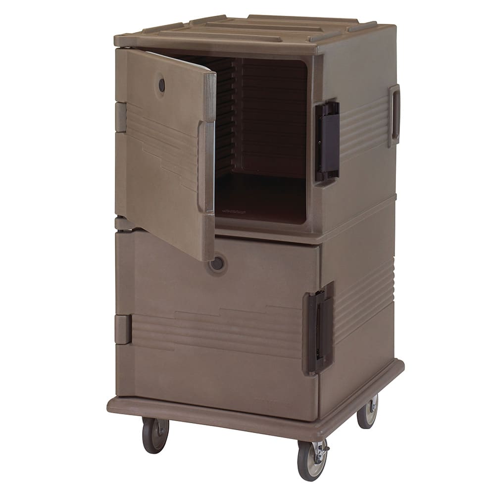 144-UPC1600HD194 Ultra Camcart® Insulated Food Carrier w/ (24) Pan Capacity, Granite Sand