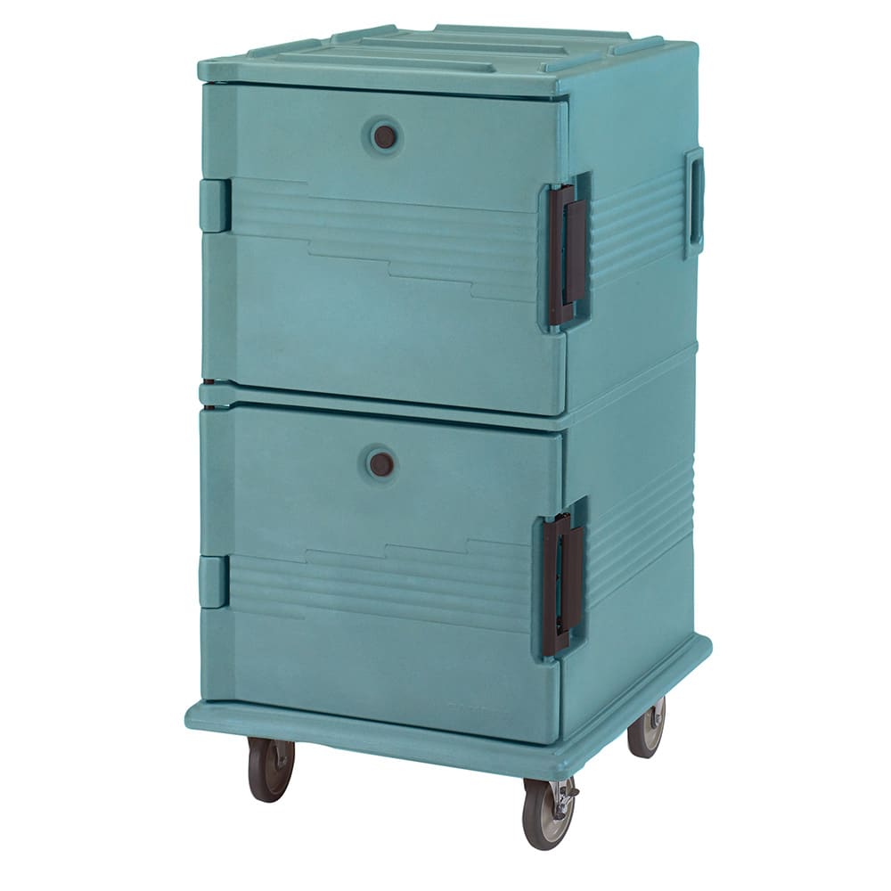 144-UPC1600SP401 Ultra Camcart® Insulated Food Carrier w/ (24) Pan Capacity, Slate Blue