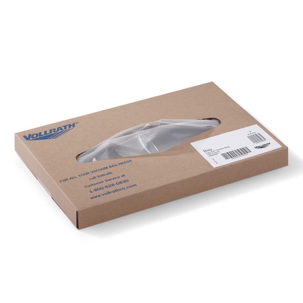 175-40815 Vacuum Seal Bag - 8 x 12", 3 Thickness, Pack of 100