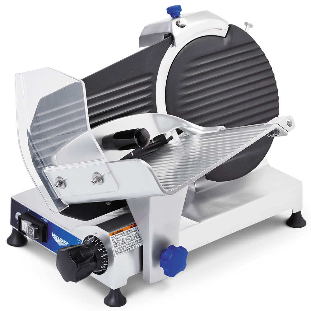 175-40950 Manual Meat Slicer w/ 10" Blade - Belt Driven, 1/3 hp