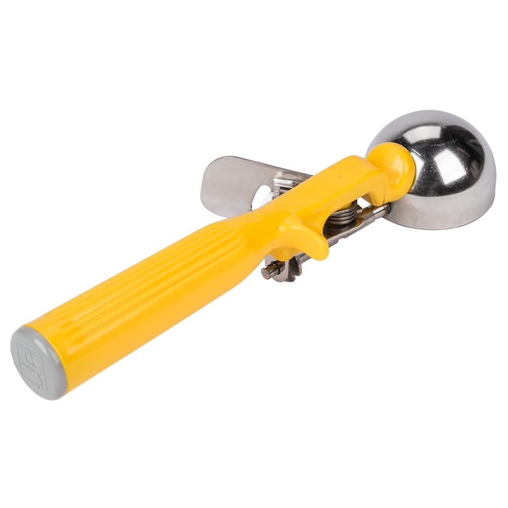  Vollrath 1-5/8 oz Stainless Steel Disher - Size 20,Yellow :  Home & Kitchen