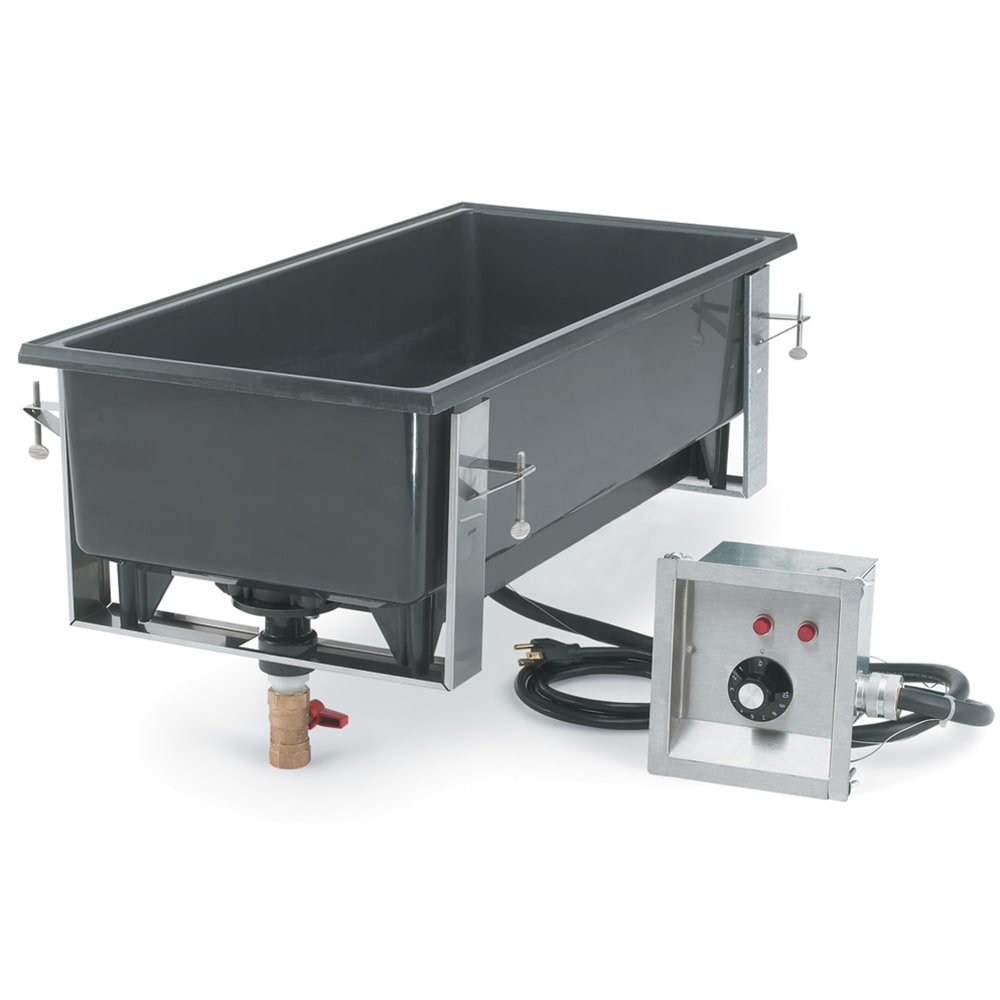 175-72112 Drop-In Hot Food Well w/ (4) 1/3 Size Pan Capacity, 240v/1ph
