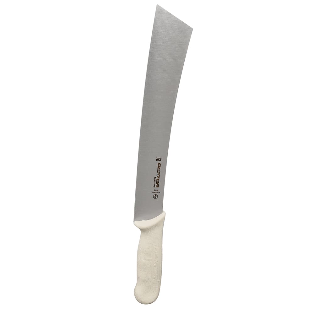 135-04093 SANI-SAFE® 12" Cheese Knife w/ Polypropylene Handle, Carbon Steel