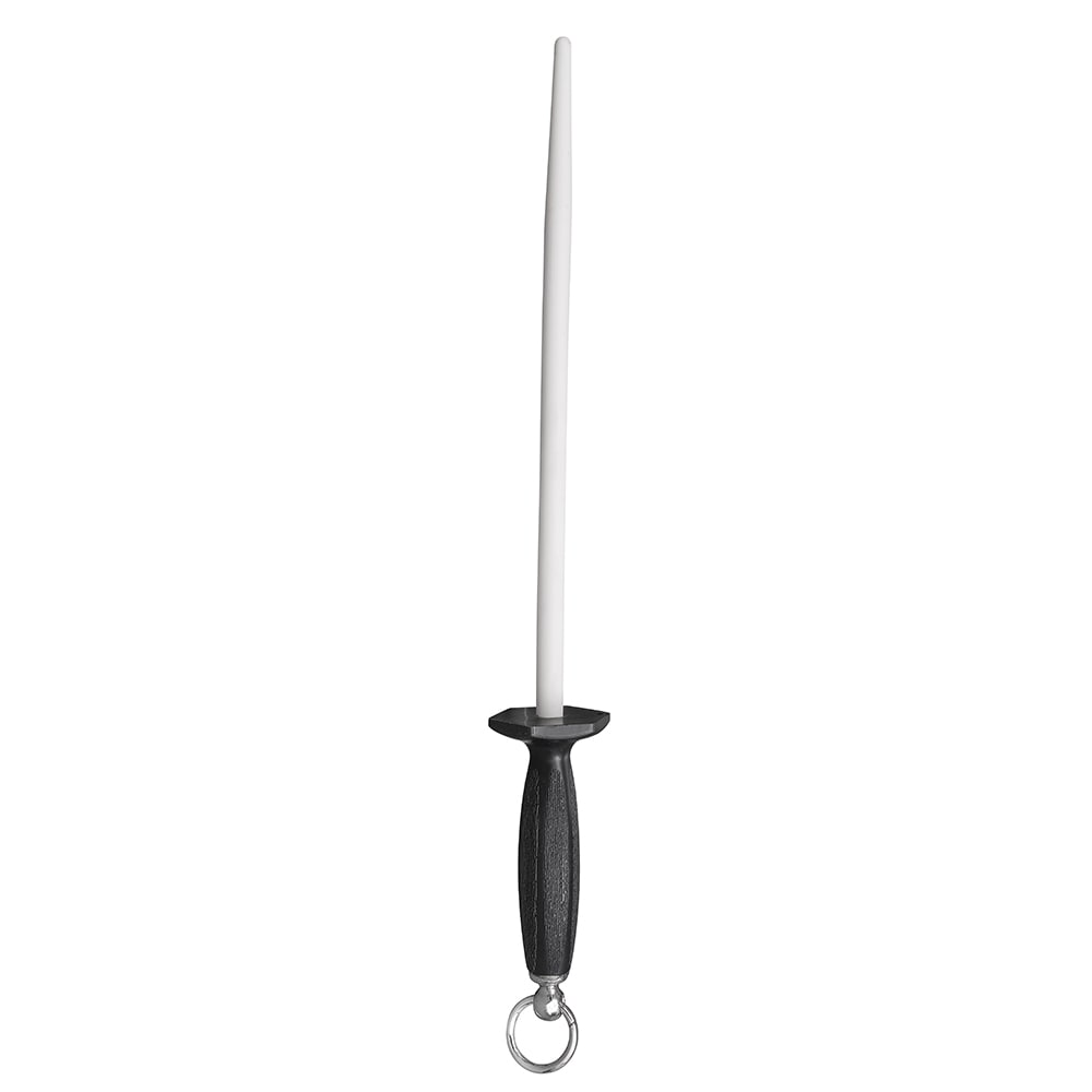 135-07050 12" Ceramic Sharpener w/ Black Polypropylene Handle