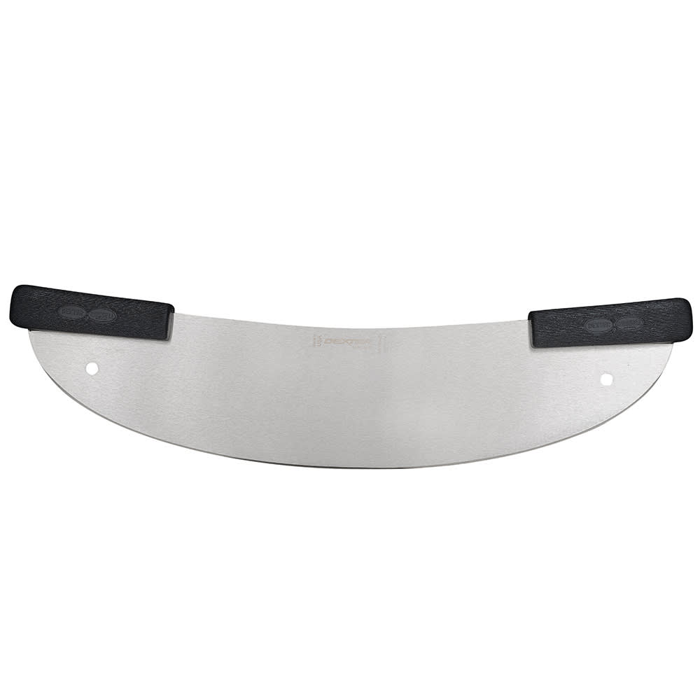 Dexter Russell PR180-20 SANI-SAFE® 20" Pizza Knife w/ Black Plastic Handles, Carbon Steel