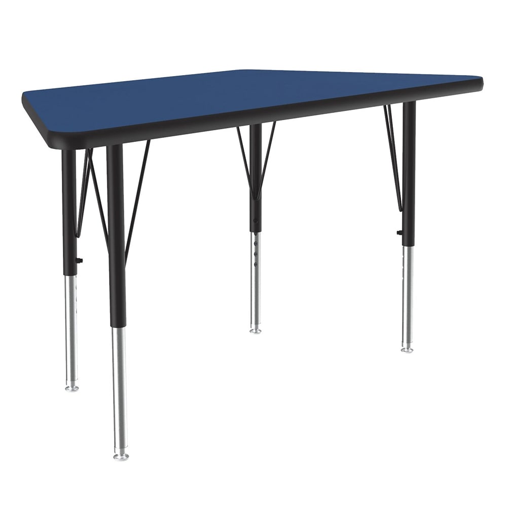 228-A2448TRP37 Activity Table w/ 1 1/4" High Pressure Top, 48"W x 24"D, Blue