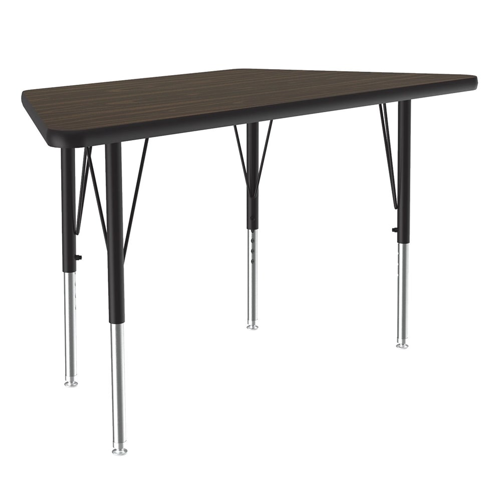 228-A2448TRP01 Activity Table w/ 1 1/4" High Pressure Top, 48"W x 24"D, Walnut