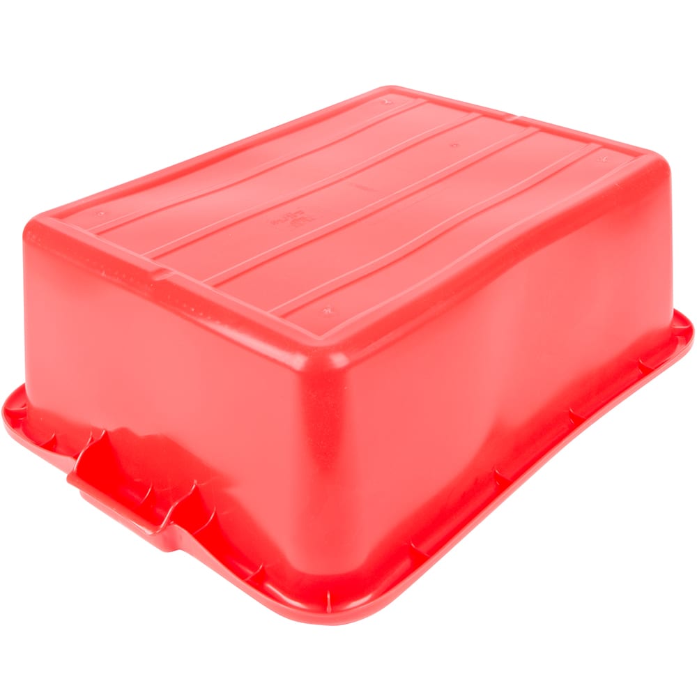 Vollrath 1527-C02 Traex Color-Mate Food Storage Box, Red, 20 x 15