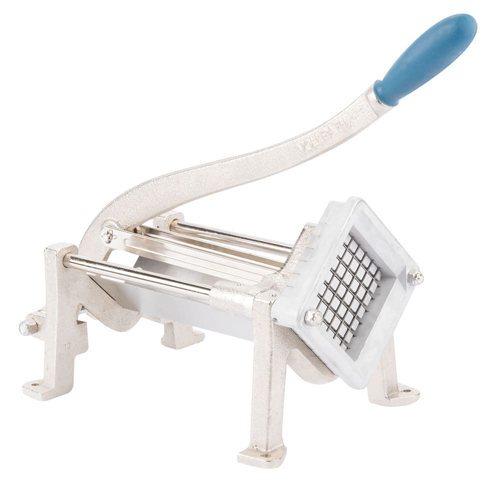 175-47714 7/16" Cut Potato Cutter - Nickel-Plated Cast Iron