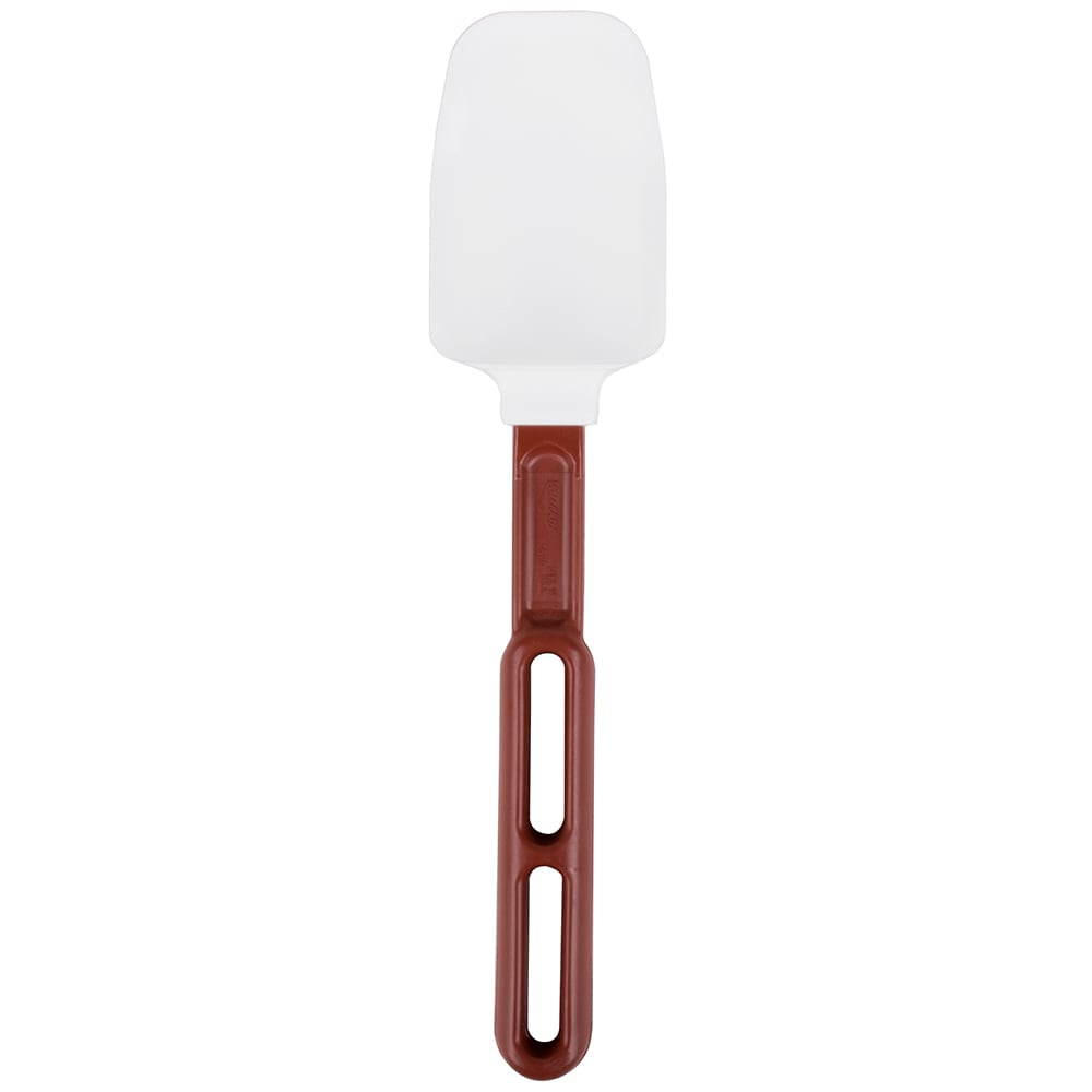 175-58110 10" SoftSpoon - Red Poly Handle, White