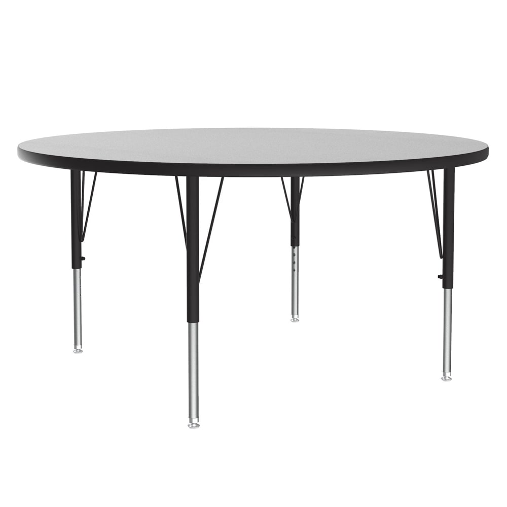 228-AM48RND15 48" EconoLine Round Activity Table w/ Gray Granite Top, 30"H