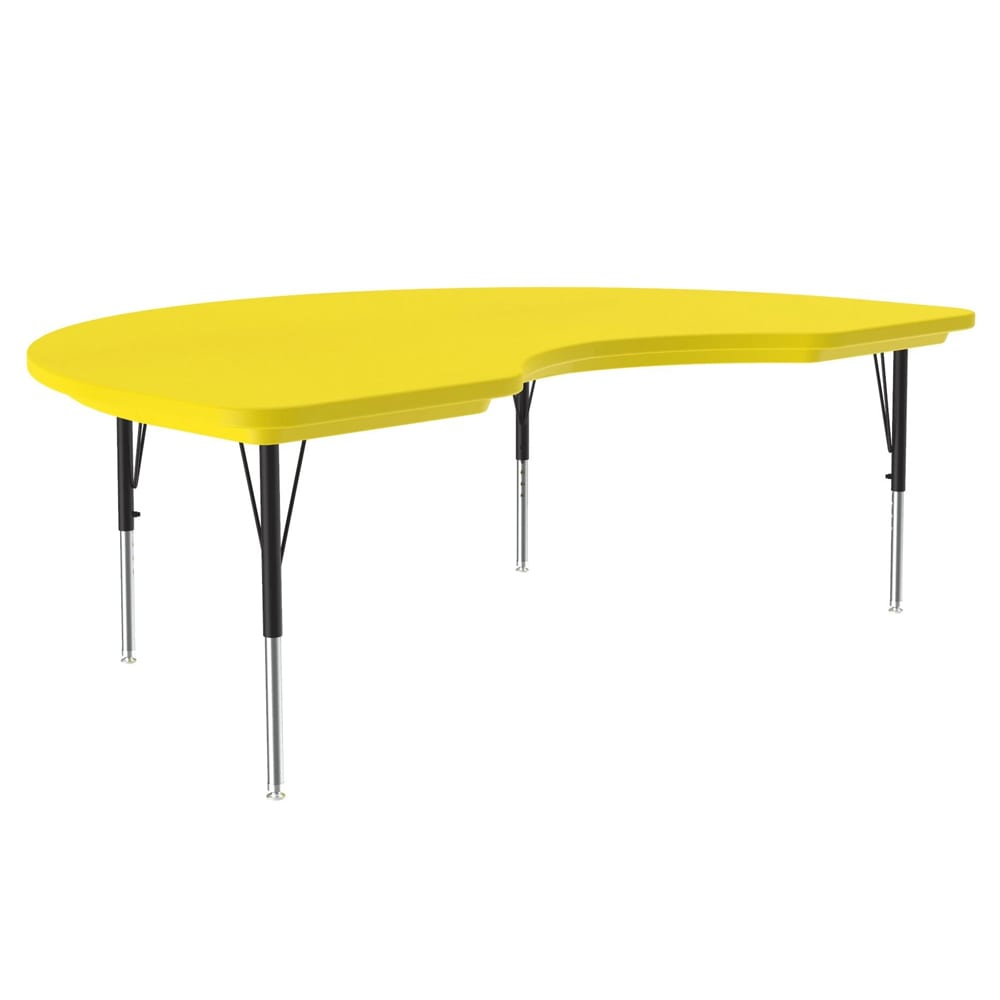 228-AR4872KID28 Activity Table w/ Plastic Top, 72"W x 48"D - Yellow