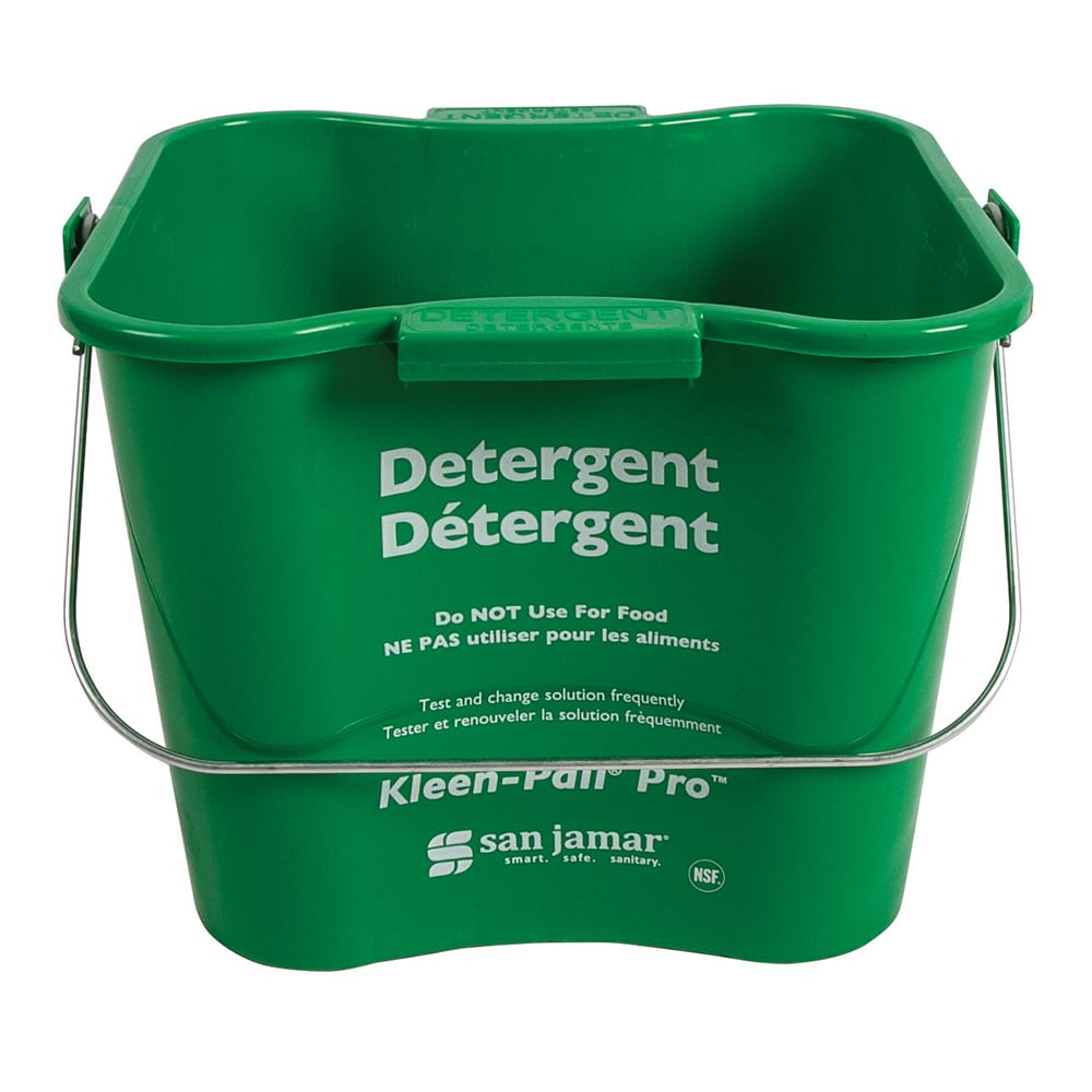 094-KPP196GN 6 qt Kleen-Pail® Pro™ - Plastic, Green