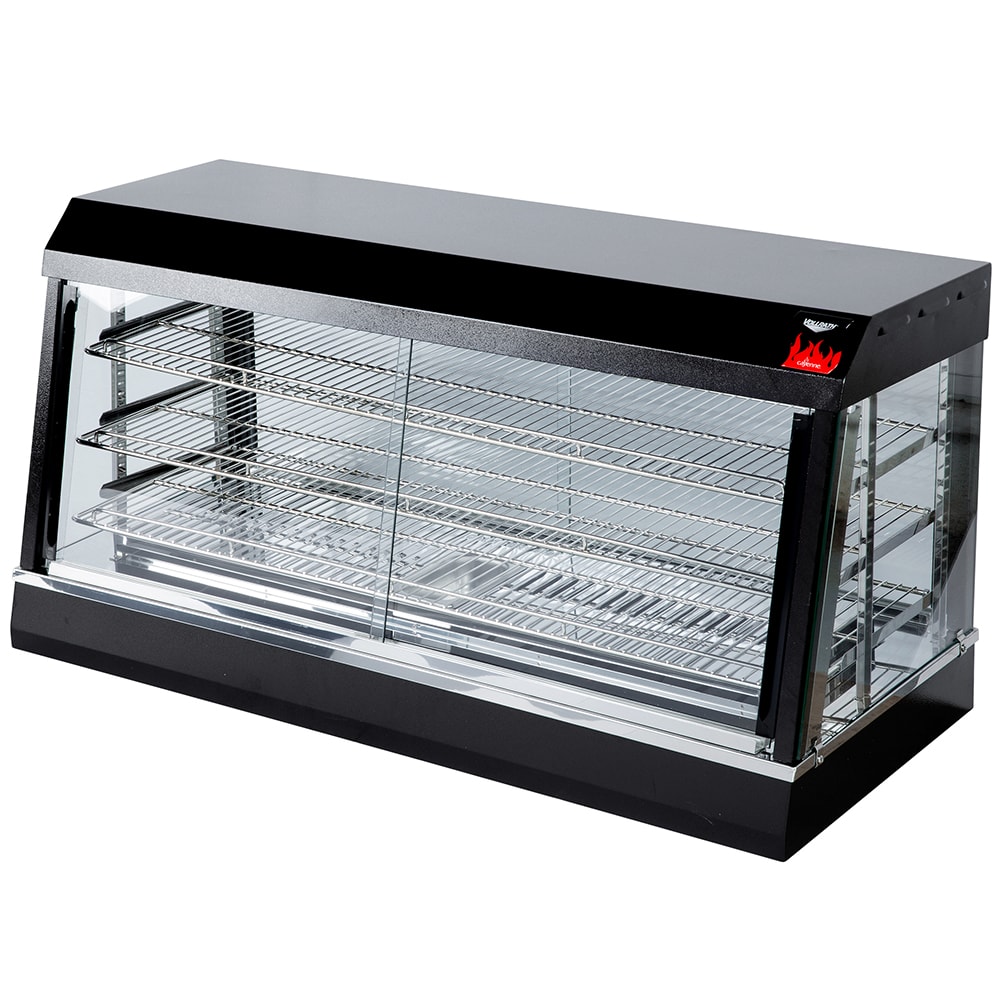175-40735 47" Self Service Countertop Heated Display Case  - (3) Shelves, 120v