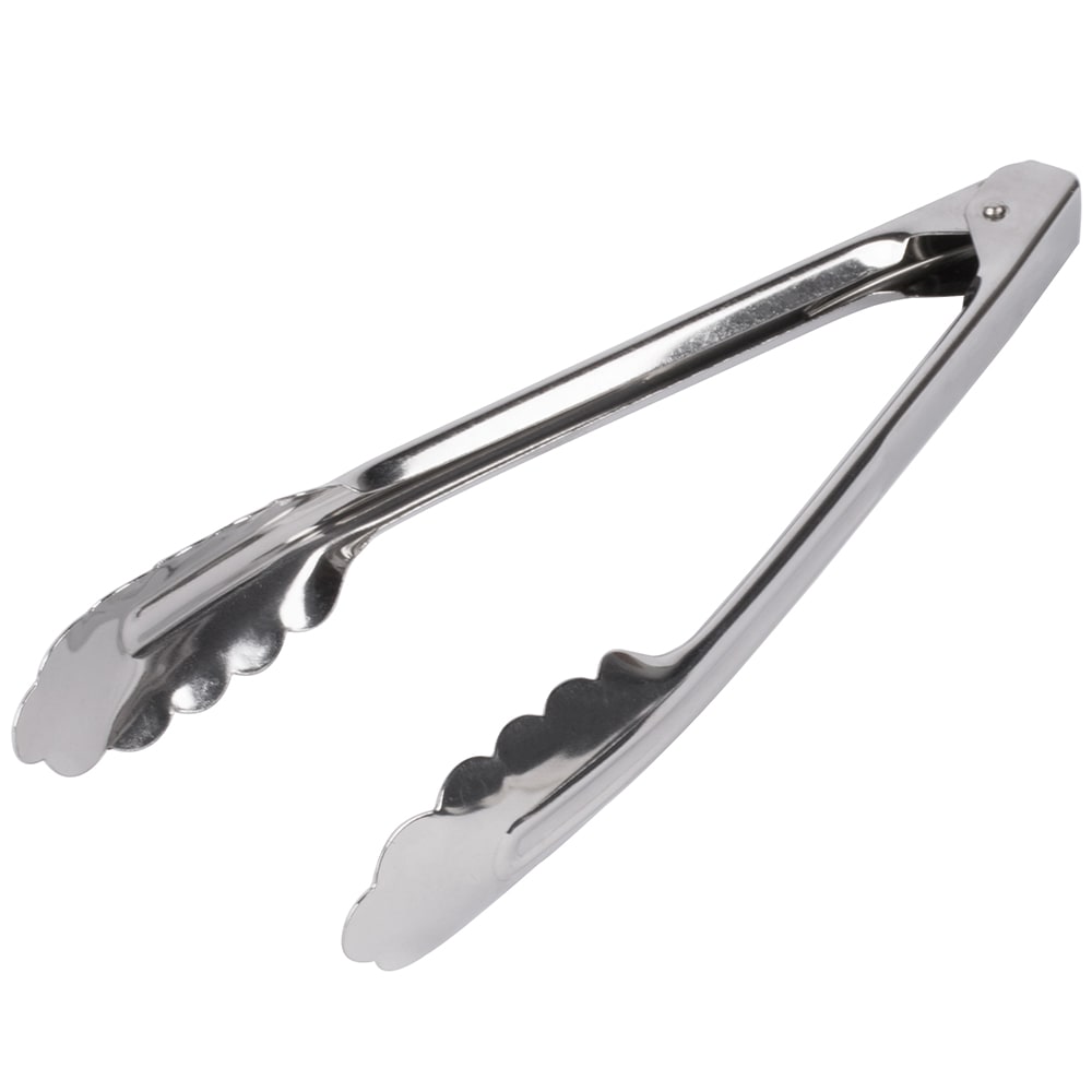 175-47110 9 1/2"L Stainless Utility Tongs