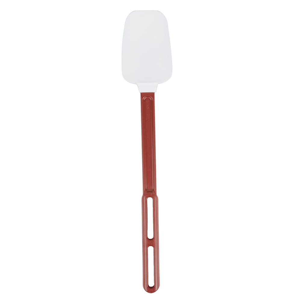 175-58126 16 1/2" SoftSpoon - Red Poly Handle, White