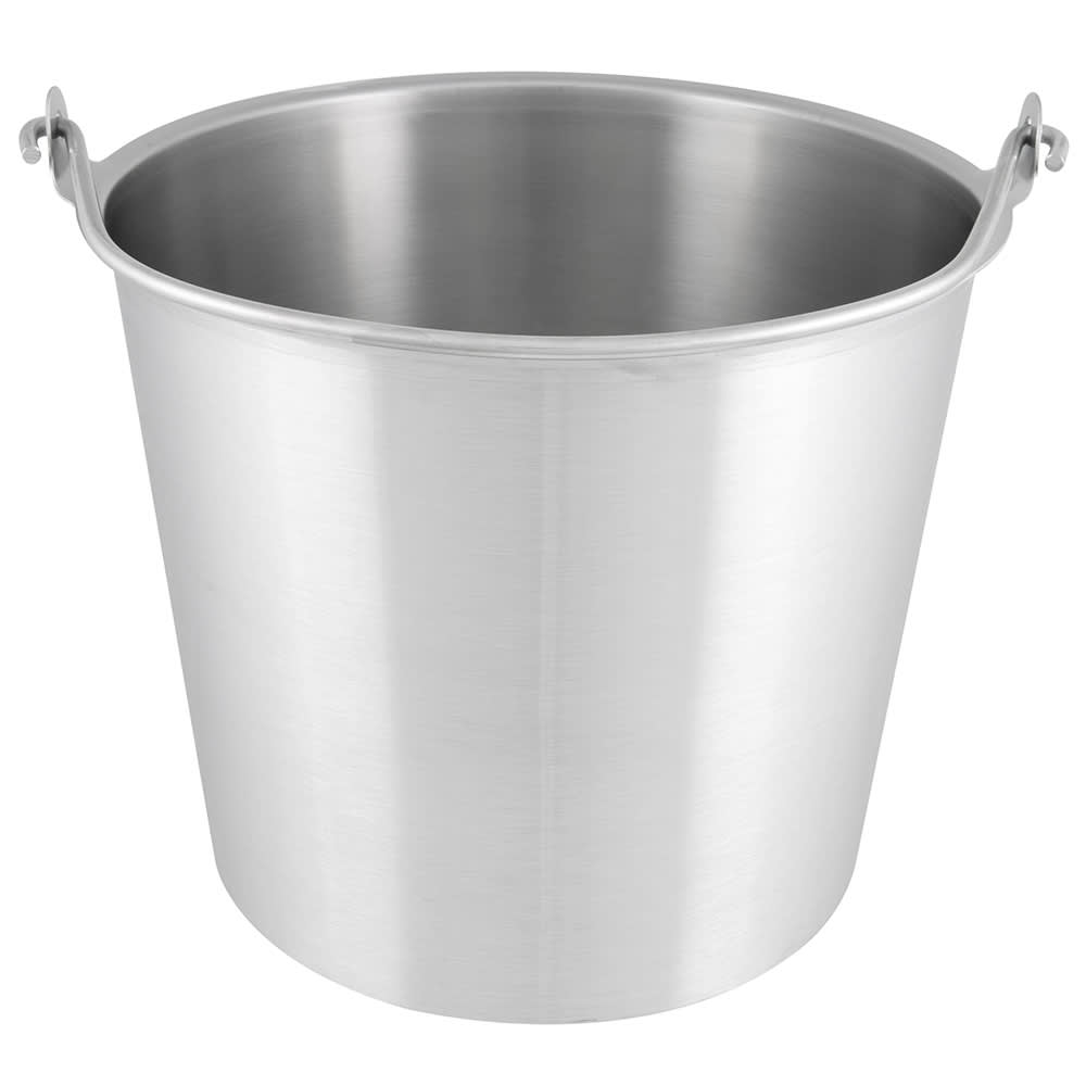 Thunder Group 13 Qt. Stainless Steel Utility Bucket / Pail