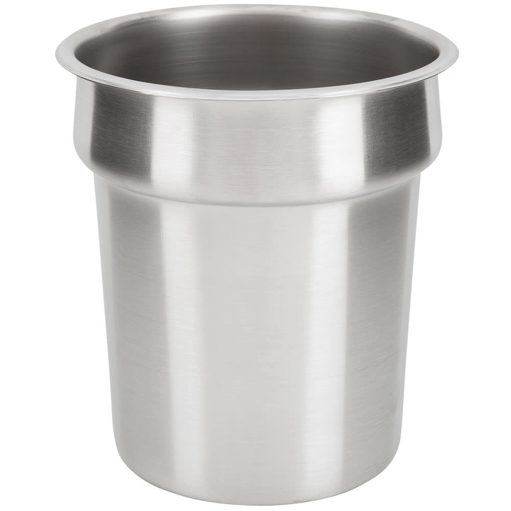 175-78164 4 1/8 qt Vegetable Inset - Fits 6 1/2" Opening, Stainless