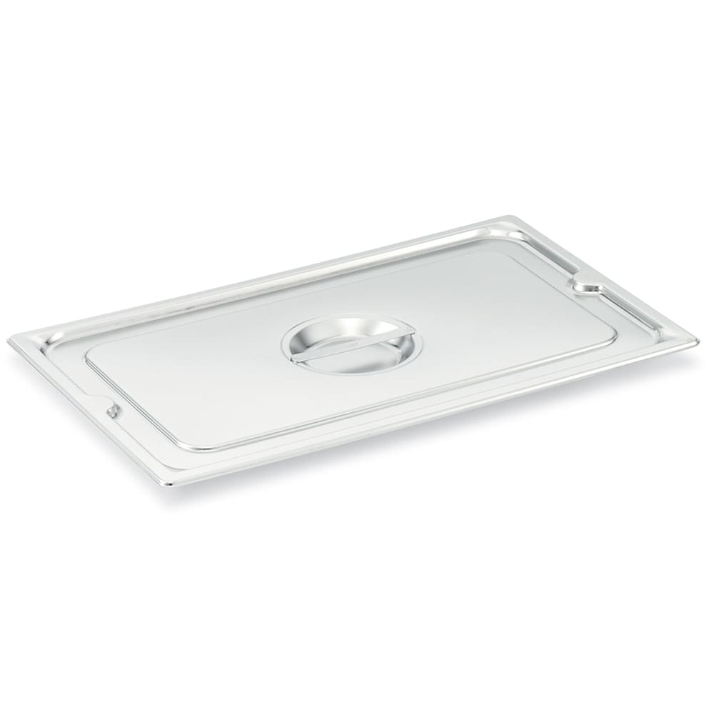 175-93100 Full-Size Flat Steam Pan Cover, Stainless