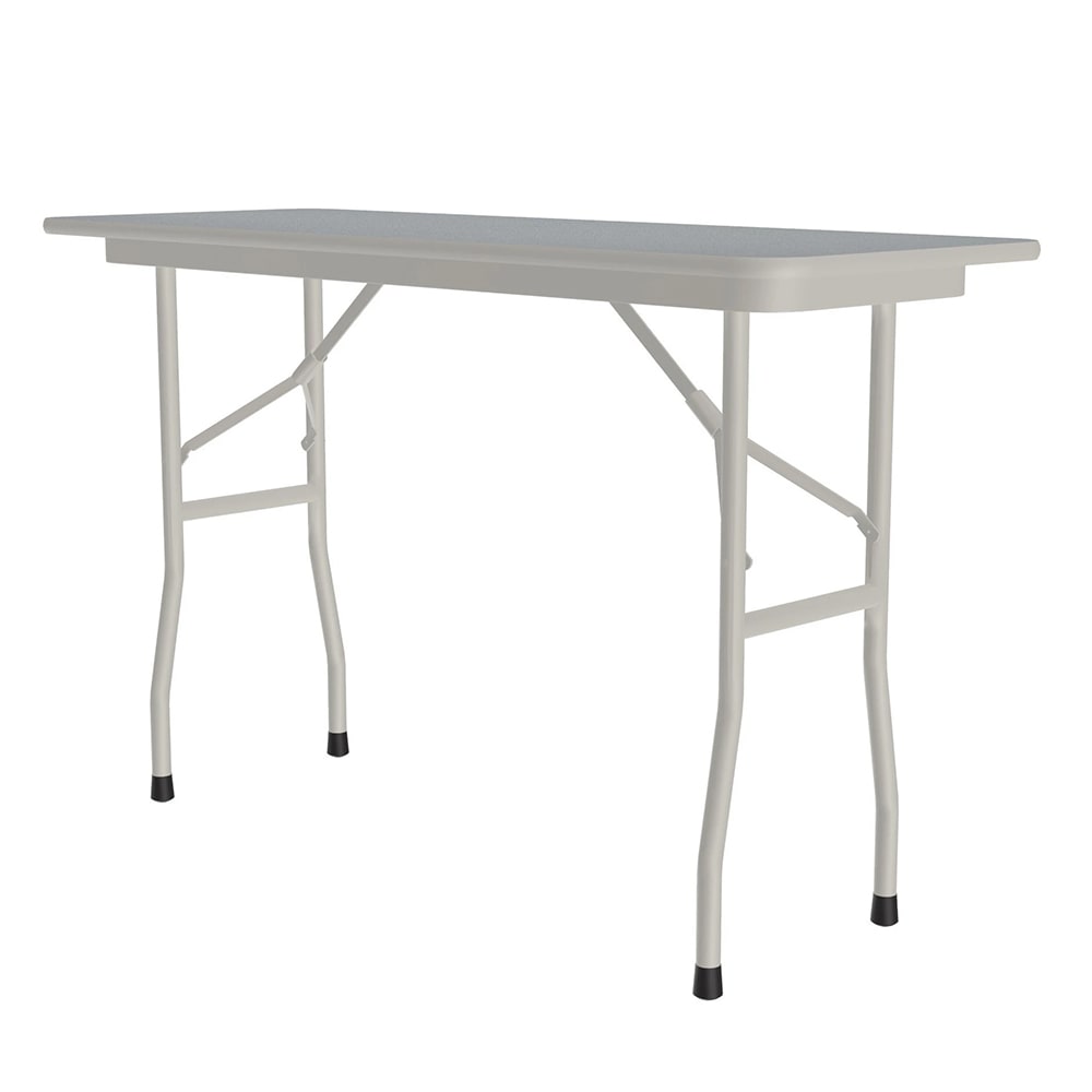 228-CF1848PX15 48" Rectangular Folding Table w/ Gray Granite Top, 29"H