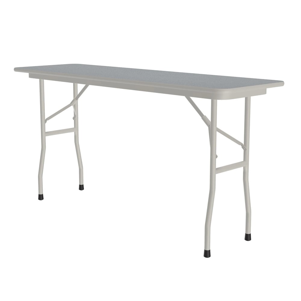 228-CF1860PX15 60" Rectangular Folding Table w/ Gray Granite Top, 29"H