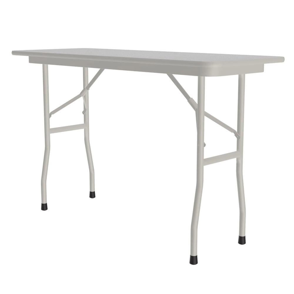 228-CF1872M15 72" Rectangular Folding Table w/ Gray Granite Melamine Top, 29"H