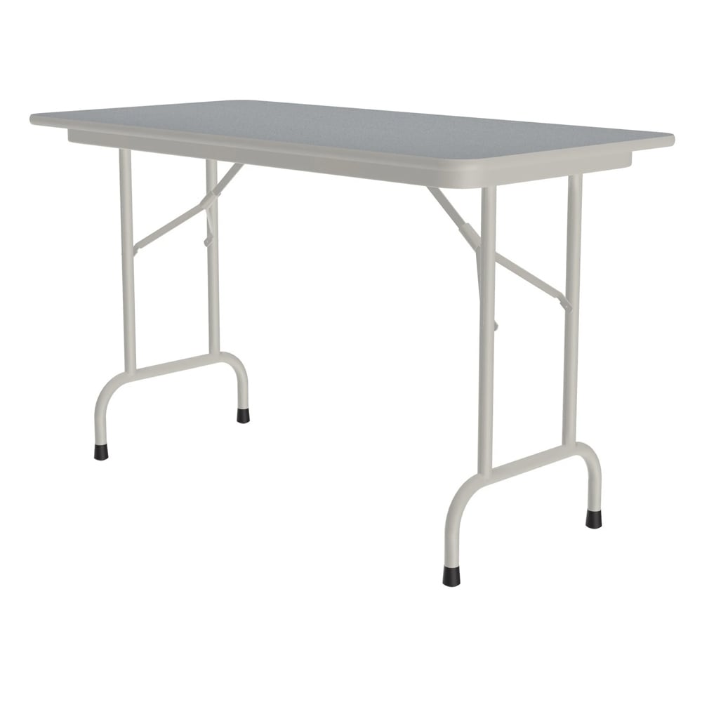 228-CF2448PX15 48" Rectangular Folding Table w/ Gray Granite Top, 29"H